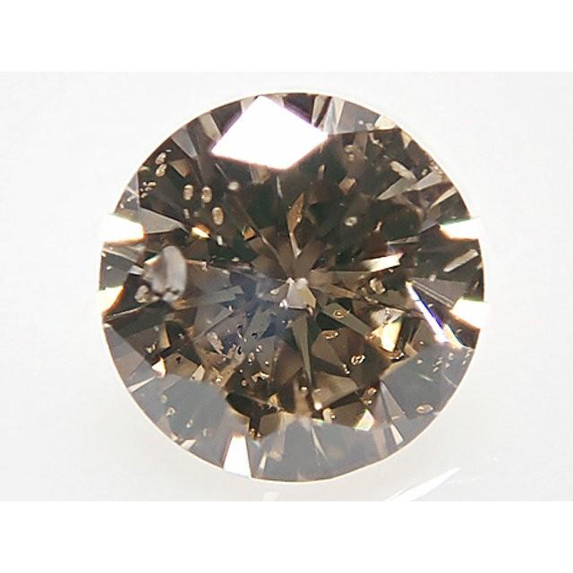 ブラウンダイヤモンド ルース 0.400ct FANCY LIGHT BROWN SI2 
