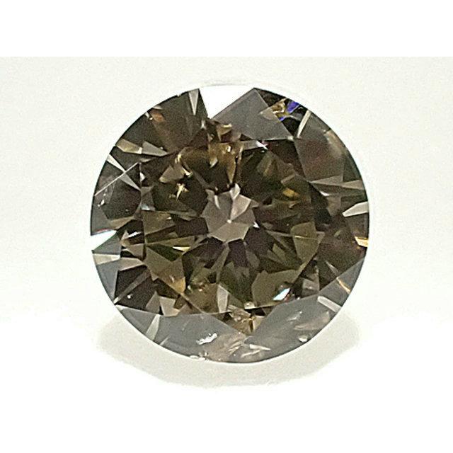 ブラウンダイヤモンド ルース 0.304ct FANCY LIGHT BROWN SI2 : s-653 