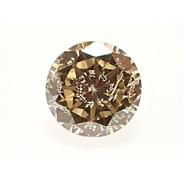 ブラウンダイヤモンド ルース 0.218ct FANCY LIGHT BROWN SI2 : s-776 