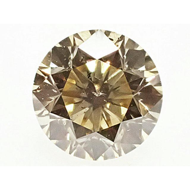 ブラウンダイヤモンド ルース 0.427ct FANCY LIGHT BROWN SI2