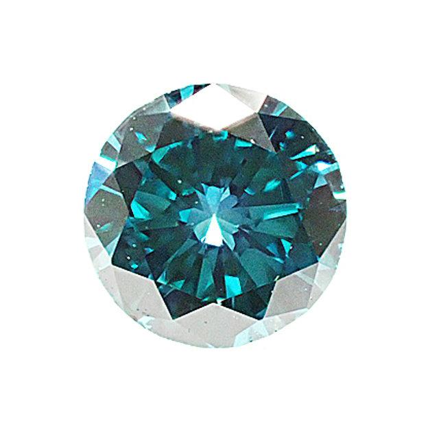 ブルーダイヤモンド（TREATED） ルース 0.240ct FANCY DEEP GREEN BLUE 