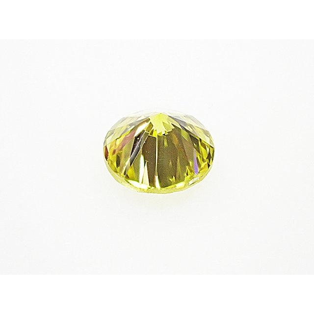 イエローダイヤモンド（TREATED） ルース 0.248ct FANCY VIVID YELLOW