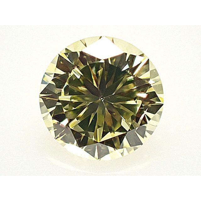 イエローダイヤモンド ルース 0.389ct FANCY LIGHT YELLOW SI1