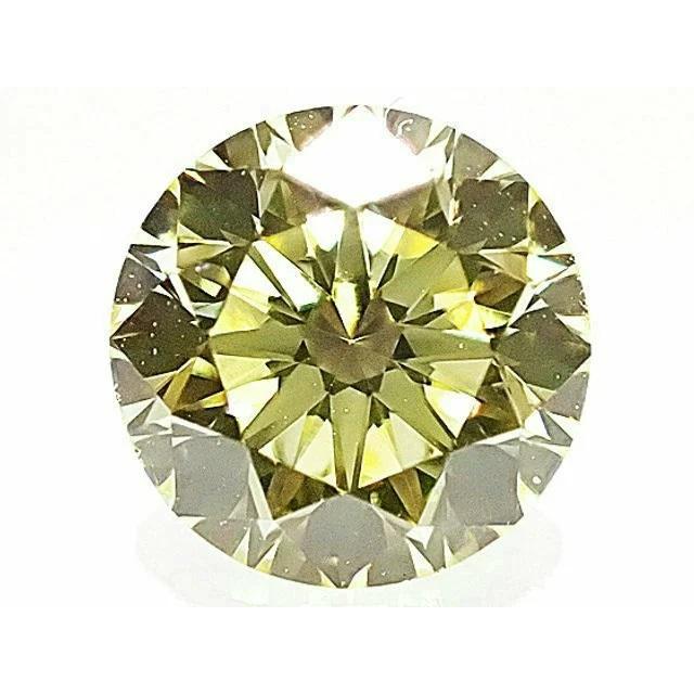 イエローダイヤモンド ルース 0.750ct FANCY LIGHT YELLOW VS1