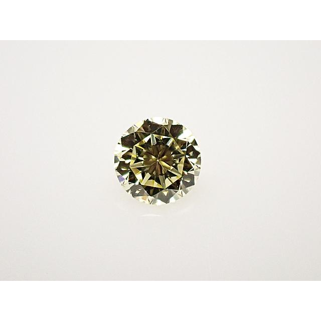 イエローダイヤモンド ルース 0.078ct LIGHT YELLOW VS2 GOOD