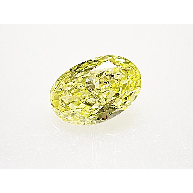 イエローダイヤモンド ルース 0.384ct FANCY INTENSE YELLOW SI2 : y 