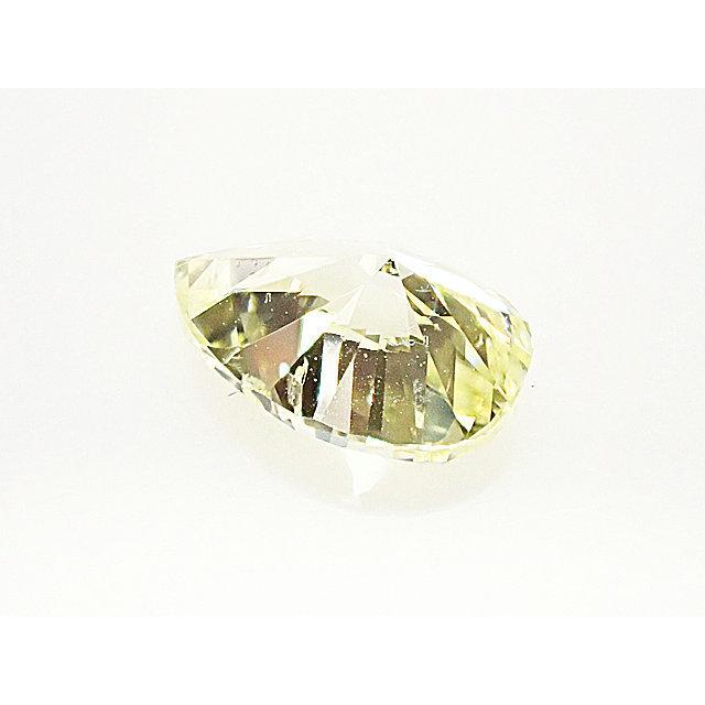 イエローダイヤモンド ルース 0.497ct FANCY LIGHT YELLOW SI2 : y-890 