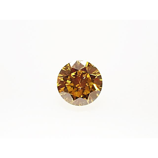イエローダイヤモンド ルース 0.147ct FANCY DEEP ORANGE YELLOW SI1 