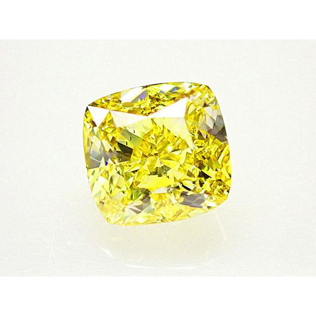 イエローダイヤモンド ルース 0.50ct FANCY VIVID YELLOW SI1 GIA