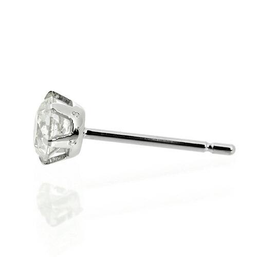 ダイヤモンド ピアス 一粒 0.3ct プラチナ Pt900 6本爪 0.15 ダイヤモンド ピアス 一粒 0.3ct プラチナ Pt900 6本爪 0.15
