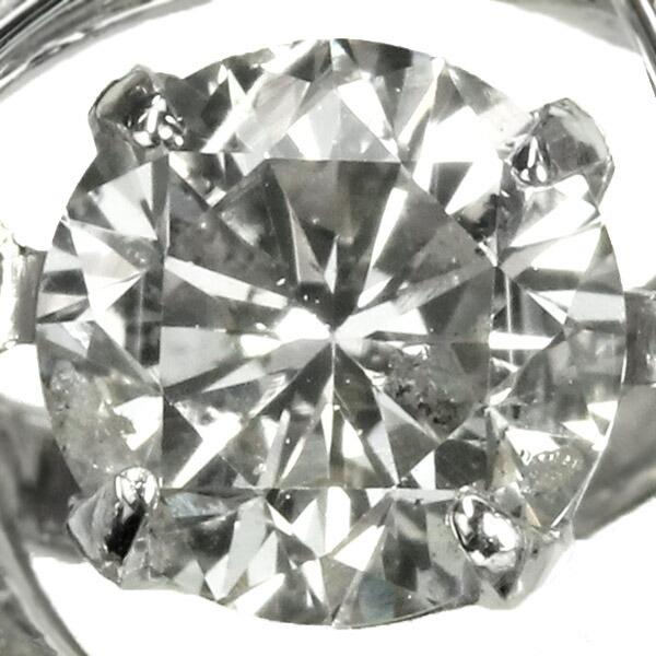 ダンシングストーン ダイヤモンド ネックレス 0.4ct プラチナ Pt900 揺れる ネックレス ダンシングダイヤ クロスフォー 正規品 鑑別書付 保証書付の画像