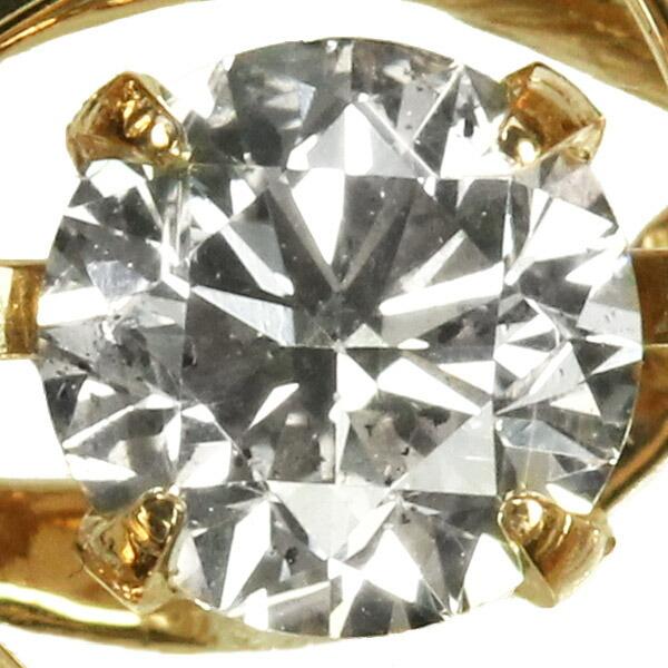 ダンシングストーン ダイヤモンド ネックレス 0.3ct K18 ピンクゴールド 揺れる ネックレス ダンシングダイヤ クロスフォー 正規品 鑑別書付 保証書付の画像