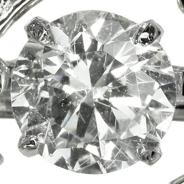 ダンシングストーン ダイヤモンド ネックレス 0.3ct プラチナ Pt900 揺れる ネックレス ダンシングダイヤ クロスフォー 正規品 鑑別書付 保証書付の画像