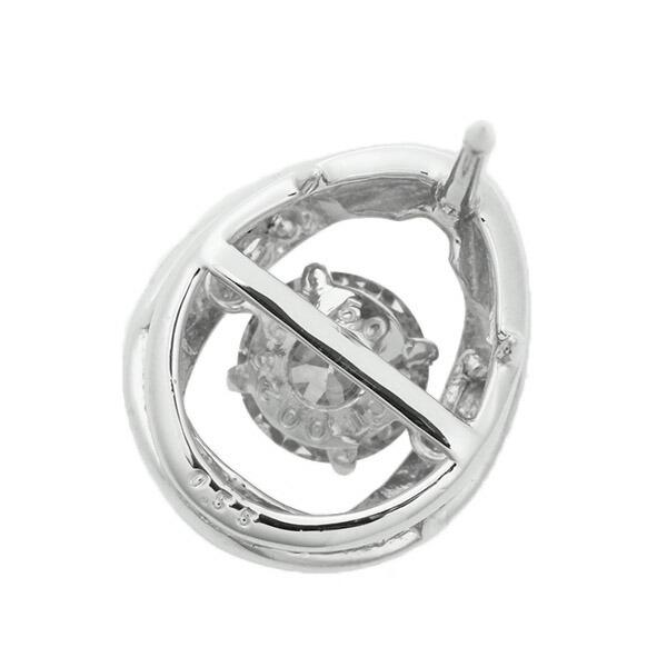 ダンシングストーン ダイヤモンド タイニーピン 0.5ct プラチナ Pt900 揺れる タイニーピン ブローチ ダンシングダイヤ クロスフォー 正規品 鑑別書付の画像