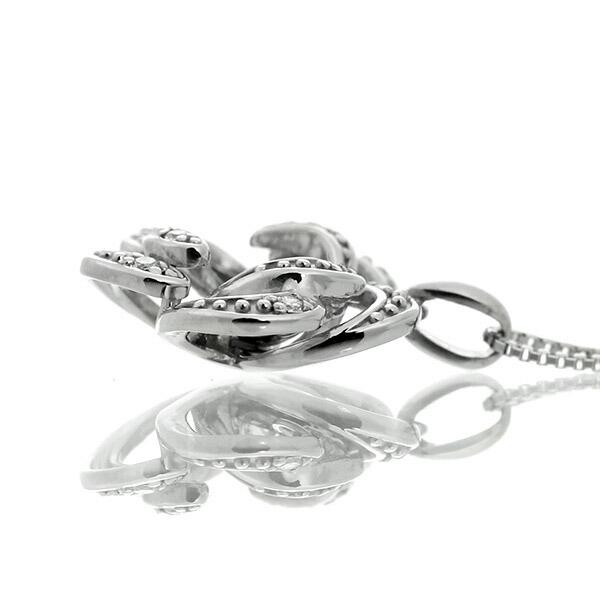 ダンシングストーン ダイヤモンド ネックレス 0.2ct プラチナ 天然ダイヤモンド 揺れるネックレス ダンシングダイヤ クロスフォー Crossfor 正規品の画像