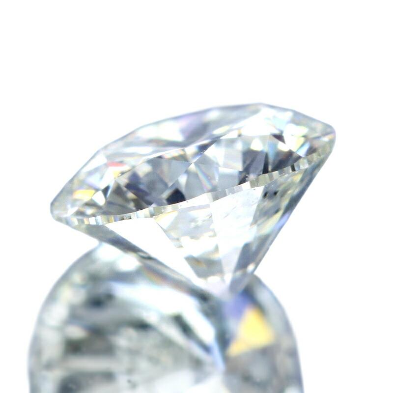 0.5カラット 天然 ダイヤモンド ルース 0.520ct Gカラー SI2 EXCELLENT 中央宝石研究所 鑑定書付 裸石 ネックレス ピアス リング ラウンドブリリアントの画像