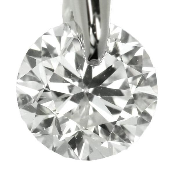 ダイヤモンド ネックレス 一粒 0.3ct 一点留 プラチナ Pt900 Hカラー