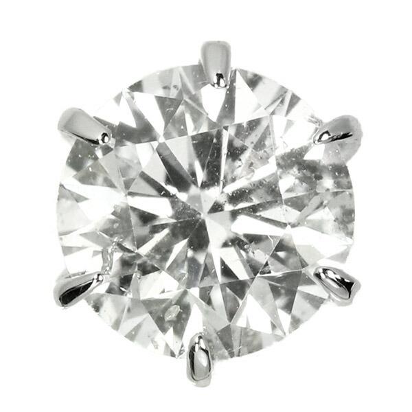 ダイヤモンド ピアス0.6ct 0.3×0.3ct Pt900 プラチナ ハート
