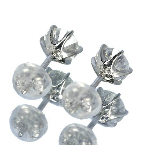 0.8ct ダイヤモンド ピアス 0.4×0.4ct Pt900 プラチナ Eカラー SI2 トリプルエクセレント ハートアンドキューピッド 3EX H&C 鑑定書付 保証書付の画像