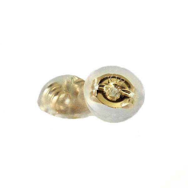 0.8ct ダイヤモンド ピアス 0.4×0.4ct K18 ピンクゴールド Iカラー SI1 トリプルエクセレント ハートアンドキューピッド 3EX H&C 鑑定書付 保証書付の画像