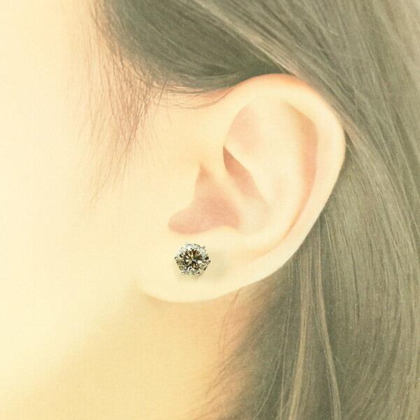 3カラット ダイヤモンド ピアス 1.5×1.5ct Pt900 プラチナ J 3カラット ダイヤモンド ピアス 1.5×1.5ct Pt900 プラチナ J