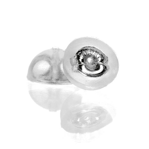 0.7カラット ダイヤモンド ピアス 0.35×0.35ct Pt900 プラチナ Dカラー SI2 エクセレント ハートアンドキューピッド EX H&C 鑑定書付の画像