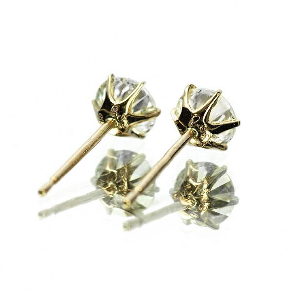 0.7ct ダイヤモンド ピアス 0.35×0.35ct K18ピンクゴールド Hカラー SI2 トリプルエクセレント ハートアンドキューピッド 3EX H&C 鑑定書付 保証書付の画像