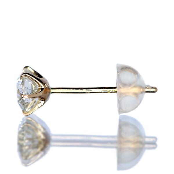 0.7ct ダイヤモンド ピアス 0.35×0.35ct K18ピンクゴールド Hカラー SI2 トリプルエクセレント ハートアンドキューピッド 3EX H&C 鑑定書付 保証書付の画像