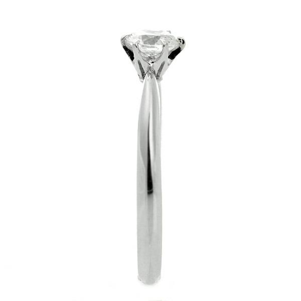 ダイヤモンド リング 0.3ct Pt900 プラチナ ハートアンドキューピット D SI2 EX 鑑定書付 保証書付 婚約 エンゲージ 結婚 H&C専用スコープ付の画像