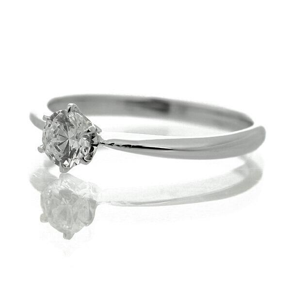 ダイヤモンド リング 0.3ct Pt900 プラチナ ハートアンドキューピット D SI2 EX 鑑定書付 保証書付 婚約 エンゲージ 結婚 H&C専用スコープ付の画像