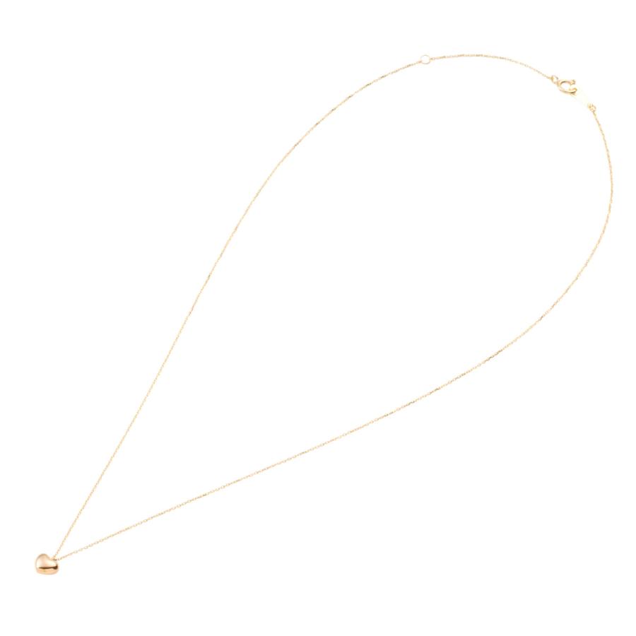 ジュエリーフィガロ K10 PG/YG/WG ハート モチーフ ネックレス