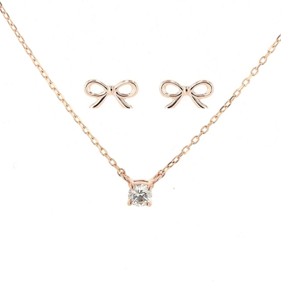 て*る様 クリスマス　ネックレス　　ダイヤモンド　K10 K10ダイヤモンドネックレス（0.04ct）｜ネックレス｜ノジェス 公式