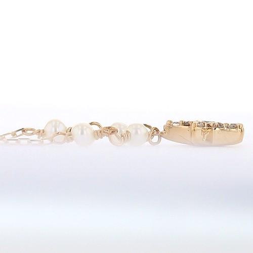 レアリゼ ベル（belle） K10 YG ダイヤモンド ルビー ネックレス | ジュエリーフィガロ | 02