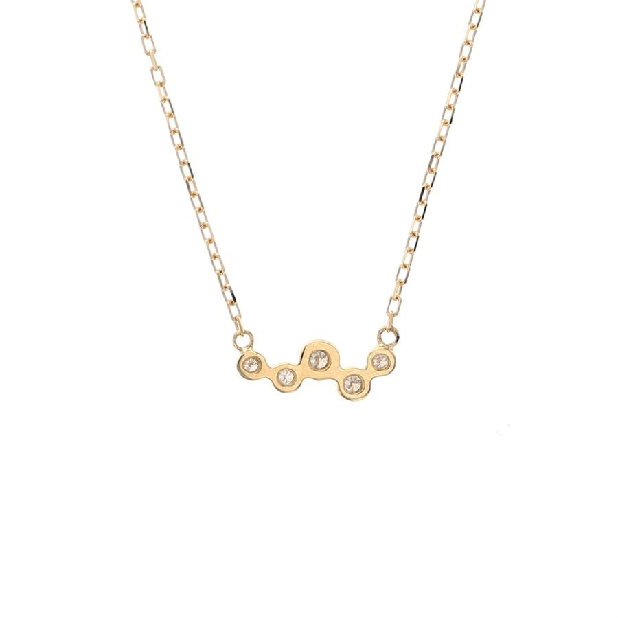 レアリゼ ベル ネックレス K18 YG ダイヤモンド イエローゴールド 18K 18金 妻 彼女 誕生日プレゼント ギフト レディース | ジュエリーフィガロ | 04