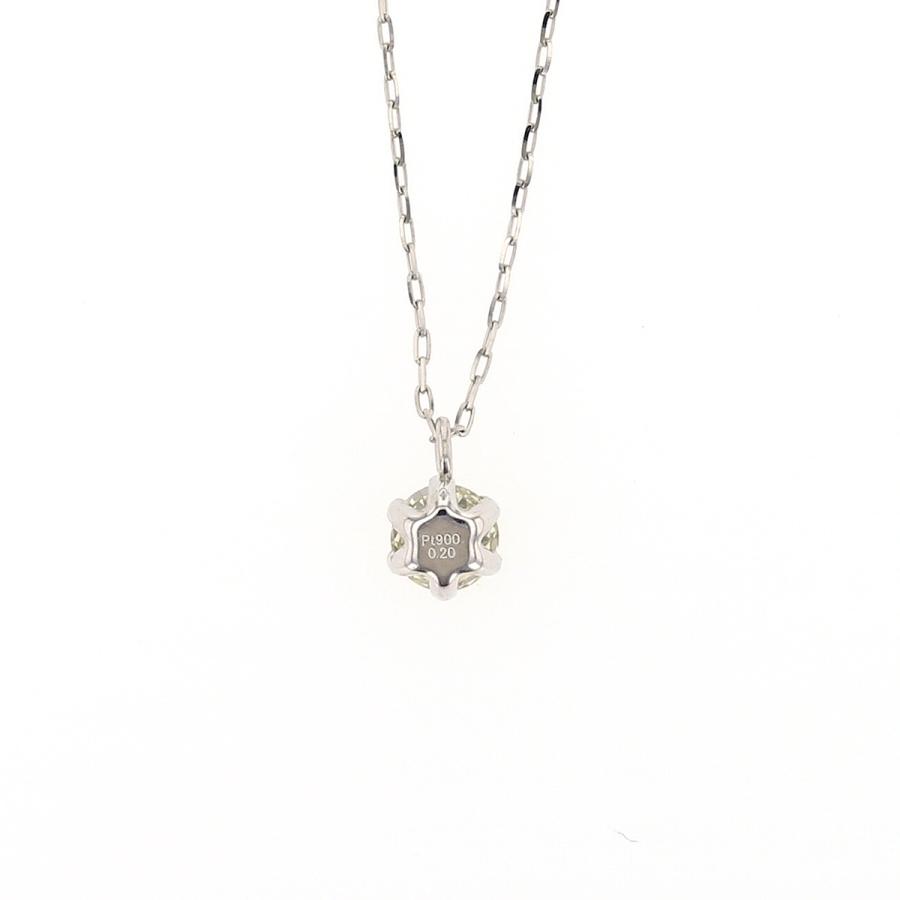 ネックレス プラチナ ダイヤモンド 0.2ct 一粒 PT900 PT レディース 誕生日プレゼント 30代 40代 彼女 女性 ギフト 記念日 プレゼントの画像