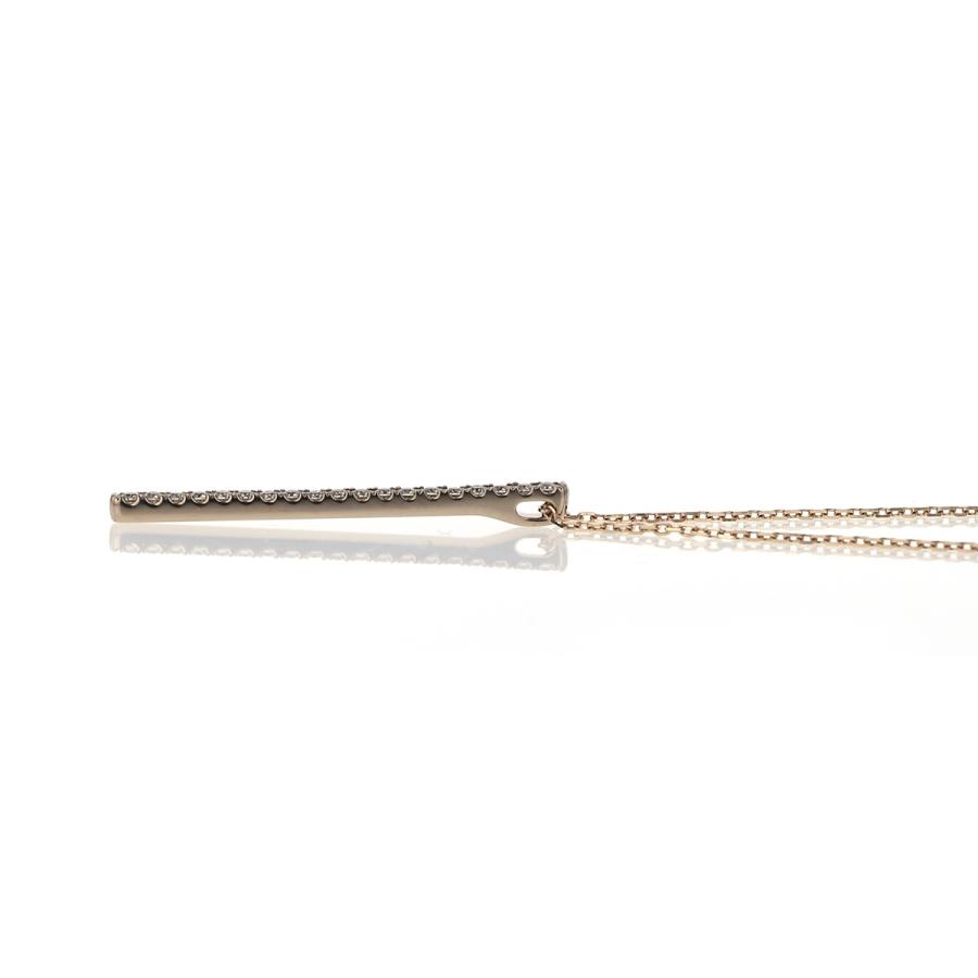 レアリゼ Kashikey コラボ K18 BG ダイヤモンド ネックレス ブラウンゴールド バー ダイヤ 18k 18金 妻 彼女 誕生日プレゼント ギフト レディース 4月 4月誕生石 | ジュエリーフィガロ | 03