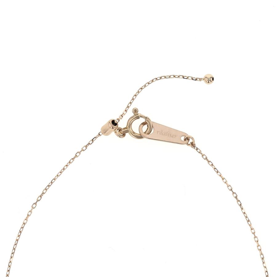 レアリゼ Kashikey コラボ K18 BG ダイヤモンド ネックレス ブラウンゴールド バー ダイヤ 18k 18金 妻 彼女 誕生日プレゼント ギフト レディース 4月 4月誕生石 | ジュエリーフィガロ | 05