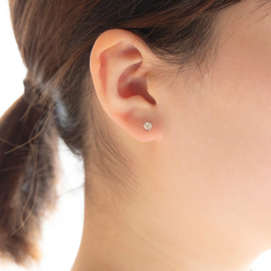 ジュエリーフィガロ ピアス ロイヤルブルームーンストーン プラチナ PT 