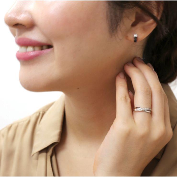 ジュエリーフィガロ プラチナ ダイヤモンド リング 指輪 レディース