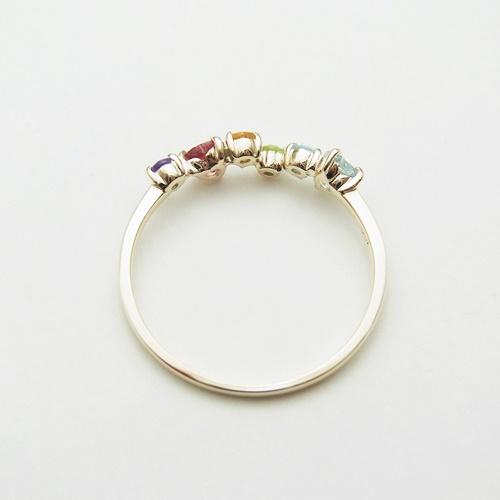 ジュエリーフィガロ K10 PG/YG/WG マルチカラー リング 指輪 ジュエリーフィガロ K10 PG/YG/WG マルチカラー リング 指輪