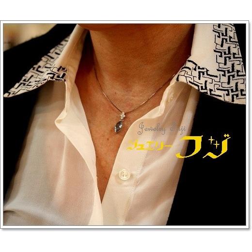 アクアマリン ネックレス K18WGホワイトゴールド アクア 1.40ct 45cm｜jewelry-fuji｜06