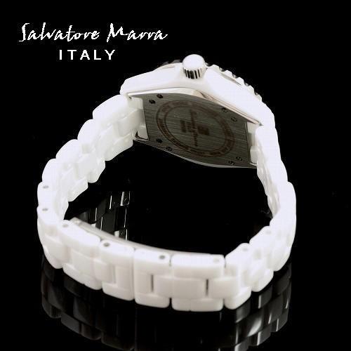 サルバトーレマーラ Salvatore Marra SM23103-WHA ホワイトセラミックス 三針 メンズウォッチ｜jewelry-fuji｜03