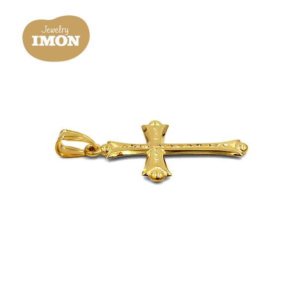 新品」18金 十字架 クロス ペンダント K18 中空製 : Jewelry 新品」18金 十字架 クロス ペンダント K18 中空製 : Jewelry