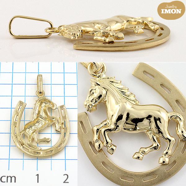 新品」18金 馬蹄 馬 ホース ペンダント K18 : Jewelry IMON 御徒 新品」18金 馬蹄 馬 ホース ペンダント K18 : Jewelry IMON 御徒