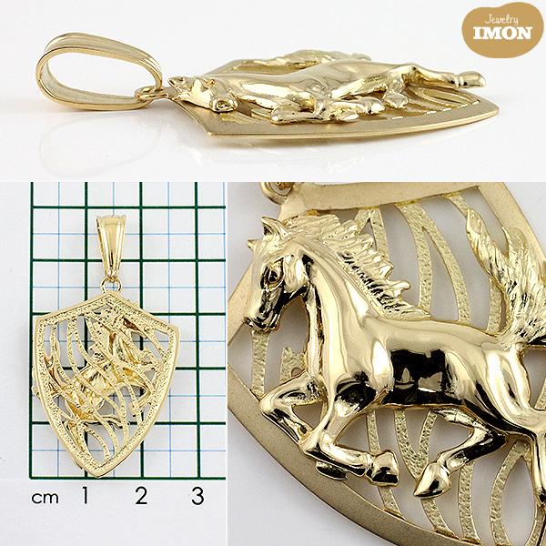 新品」18金 馬 ホース ペンダント K18 エンブレム : Jewelry 新品」18金 馬 ホース ペンダント K18 エンブレム : Jewelry
