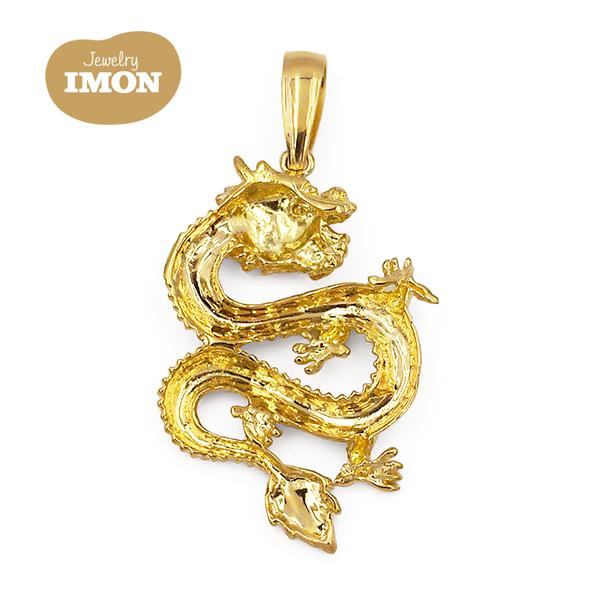 新品」18金 昇り龍 ドラゴン ペンダント K18 : Jewelry IMON 新品」18金 昇り龍 ドラゴン ペンダント K18 : Jewelry IMON