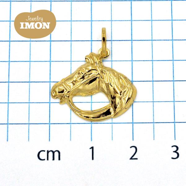 新品」18金 ホース 馬 ペンダント K18 中空製 : Jewelry IMON 新品」18金 ホース 馬 ペンダント K18 中空製 : Jewelry IMON