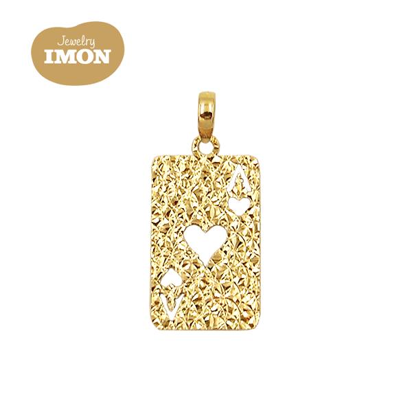 新品」18金 トランプ ハート ペンダント K18 : Jewelry IMON 新品」18金 トランプ ハート ペンダント K18 : Jewelry IMON