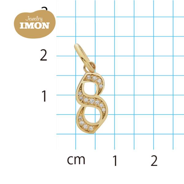 18金 数字 ナンバー 8 エイト ペンダント 新品 K18 ダイヤモンド 18金 数字 ナンバー 8 エイト ペンダント 新品 K18 ダイヤモンド
