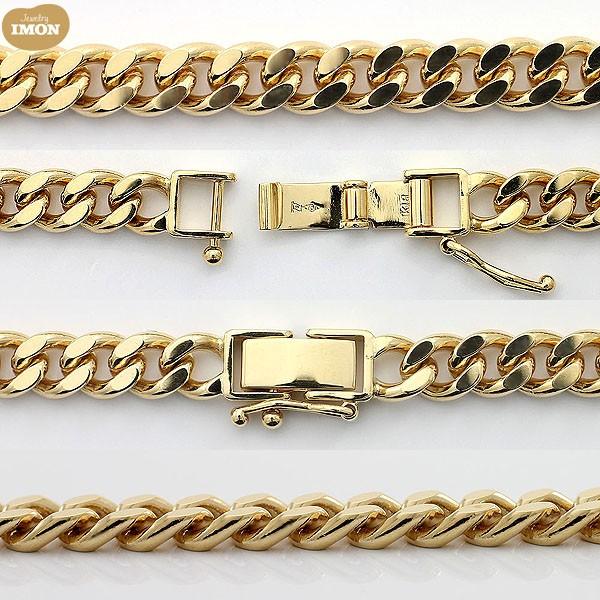 新品」18金 喜平 ブレスレット 2面 カット シングル K18 20g 18cm